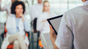 Educational seminar presentation for medical professionals