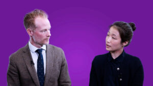 Still from video featuring interviewees