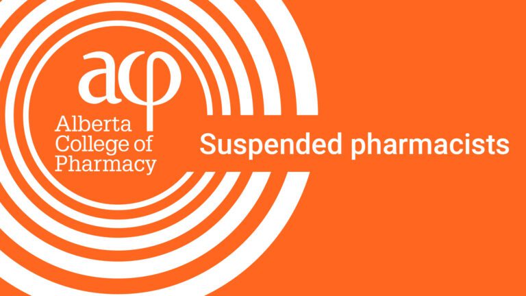 Suspended pharmacists text on orange background
